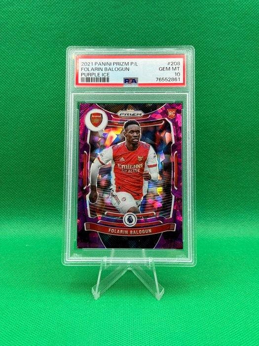 2021/22 Panini Prizm Folarin Balogun #208# 49/49 Parallel, Verzamelen, Stickers