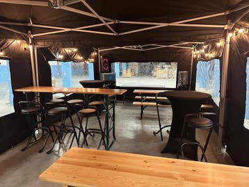 Tent te huur 4x8 meter partytent huren voor +/- 50 personen!, Zo goed als nieuw, Overige