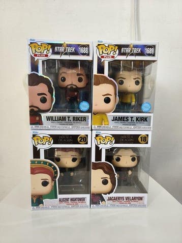 Funko - Funko Pop - 4 Pack Special Edition Star Trek and