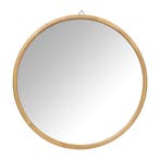 Spiegel Lindt - rond - bruin - ø60 cm, Verzenden, Nieuw