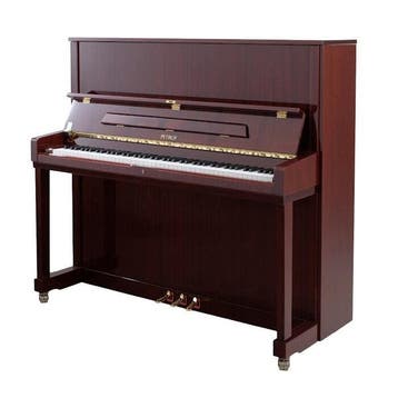 Petrof P 131 M1 PM messing piano, Nieuw, Bruin, Piano