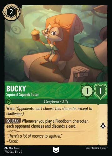 [73/204][S2] - BUCKY - Squirrel Squeak Tutor ENG FOIL [M/NM], Verzenden, Nieuw