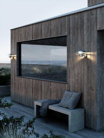 Nordlux - Wandlamp - Kurnos 20 Outdoor Wall - Metaal, Glas -, Antiek en Kunst