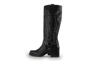 Sacha Biker boots in maat 38 Zwart, Kleding | Dames, Schoenen, Verzenden, Zwart, Overige typen, Zo goed als nieuw
