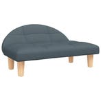 Donkergrijs Hondenkussen XL | Massief Hout | Laatste Stuk!, Ophalen of Verzenden, Nieuw, Stof