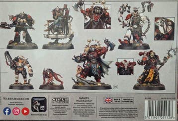 Chaos Space Marines Huron Blackheart (Warhammer nieuw), Ophalen of Verzenden, Nieuw
