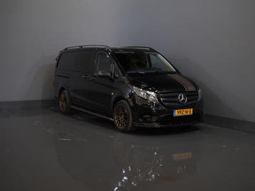 Zakelijke Lease |  Mercedes-Benz Vito 114 CDI Aut. DC Dubbel, Automaat, Gebruikt, Euro 6, Zwart