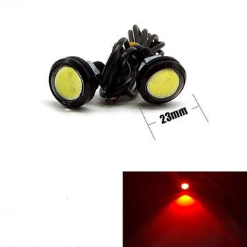 23MM LED - Eagle Eye - Rood - Waterproof, Ophalen of Verzenden