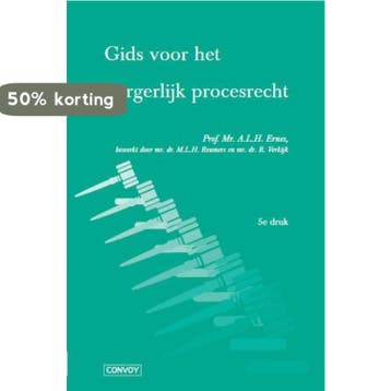 Gids voor het burgerlijk procesrecht - A.L.H. Ernes, Verzenden, Gelezen, A.L.H. Ernes