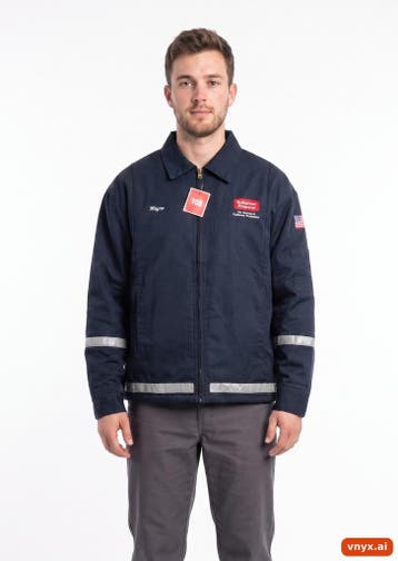 Cintas Outdoorjassen Heren maat XL Marineblauw Vintage, Ophalen of Verzenden, Nieuw