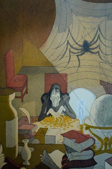 Molière / Albert Dubout - Lavare - 1950
