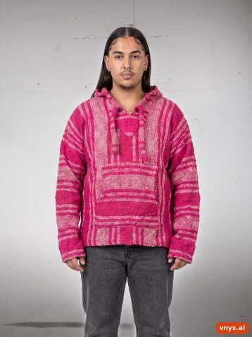 ARTESANIAS CUAMATZI Hoodies Heren maat L Roze Vintage, Ophalen of Verzenden, Nieuw