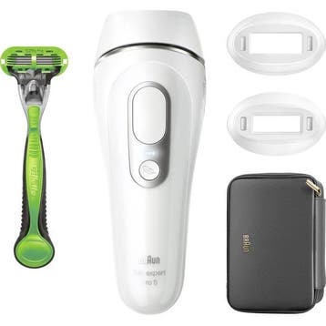 Pulsed light epilator - BRAUN - IPL PL5145 - White, green..., Verzenden, Nieuw