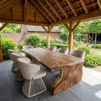 Watervaltafel Suar | 300cm, Huis en Inrichting, Tafels | Eettafels, Ophalen of Verzenden, Nieuw