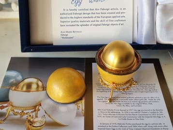 Fabergé ei - Fabergé-ei keizerlijke kip - - Verguld