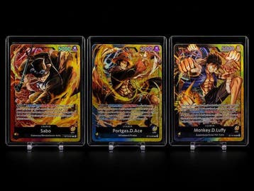 Bandai - 3 Card - One Piece - Sabo / Portgas.D.Ace /, Hobby en Vrije tijd, Verzamelkaartspellen | Overige, Nieuw