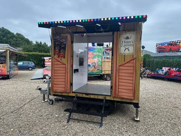 kermis photobooth - caravan photobooth l op maat gemaakt, Ophalen, Nieuw