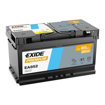 Exide Premium accu | EA852 | 12V 85Ah, Ophalen of Verzenden, Nieuw