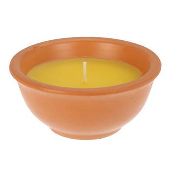 Citronella kaars | Gardalux (Terracotta pot), Verzenden, Nieuw