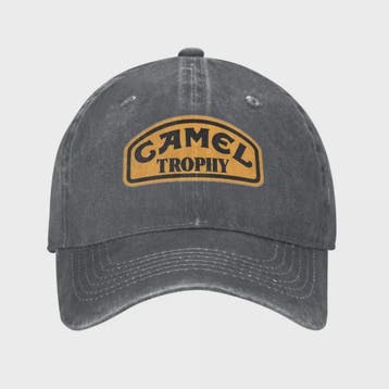 Camel Trophy Vintage Baseball Cap - Unisex Snapback Pet met