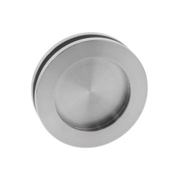 Intersteel Schuifdeurkom ø55mm voor glasdeur  - RVS, Doe-het-zelf en Verbouw, Hang- en Sluitwerk, Verzenden, Nieuw