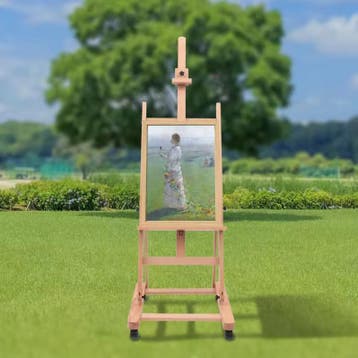 Professionele H-Frame Schilderezel van Beukenhout, Verzenden, Nieuw