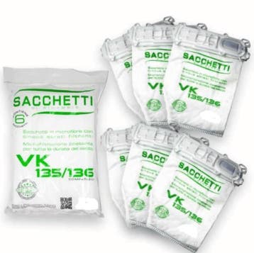 Stofzuigzakken Sacchetti Compatibili per Vorwerk Folletto, Ophalen of Verzenden, Zo goed als nieuw