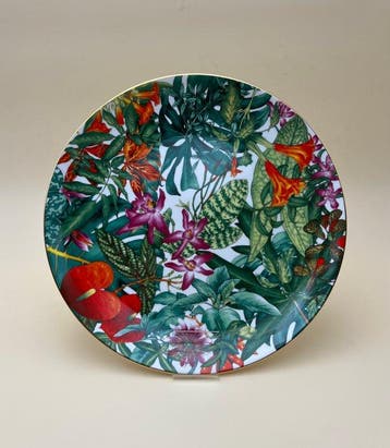 Porcelaine de Limoges - Hermès - Bord - ***Passifolia*** -, Antiek en Kunst, Curiosa en Brocante