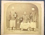 Grote Chinese fotografie (circa 1860/1870), zeer zeldzaam -
