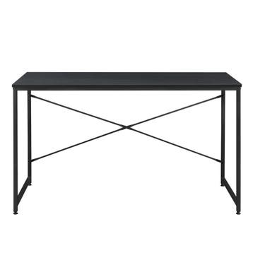 Bureau Nice 120x60x72 cm spaanplaat en metaal zwart, Huis en Inrichting, Verzenden, Nieuw