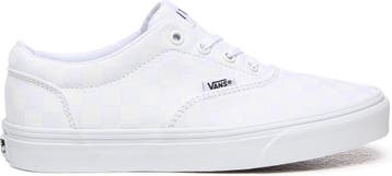 Vans - maat 42 - Doheny Checkerboard Dames Sneakers - White, Verzenden, Nieuw