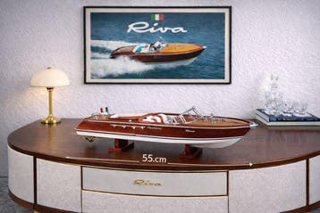 Riva Aquarama maquette de luxe, 53cm 1:14 - Modelboot, Nieuw
