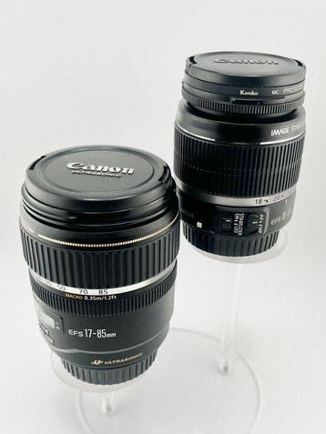 Canon Canon EF-S 17-85mm f/4-5.6 IS USM + Canon EF-S 18-55mm, Nieuw