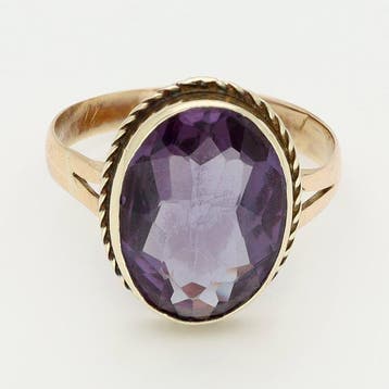 Ring - 14 karaat Geel goud, Nieuw