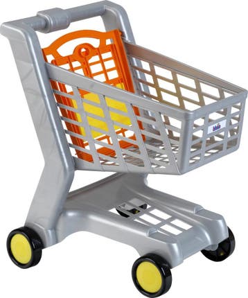 Klein Toys boodschappenwagentje - 42x35x47 cm - klapstoeltje, Ophalen of Verzenden, Zo goed als nieuw