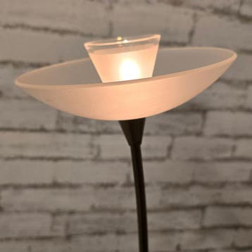 Hala vloerlamp vloer 160 Refurbished, Huis en Inrichting, Lampen | Vloerlampen, Ophalen, Overige materialen, 100 tot 150 cm, Zo goed als nieuw