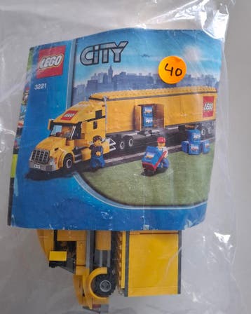 LEGO City Vrachtwagen 3221, City, Verzenden, Lego, Zo goed als nieuw