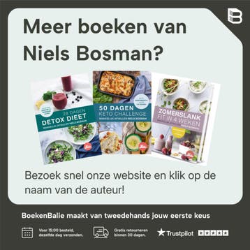 Koolhydraatarm 50 Dagen Programma >> Makkelijk Afvallen >>, Boeken, Verzenden, Gelezen, Niels Bosman