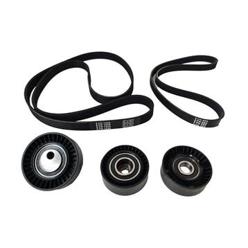 Serpentine Belt Tensioner Idler poelie Kit geschikt voor..., Auto-onderdelen, Motor en Toebehoren, Verzenden, Nieuw, BMW