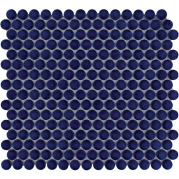 Wand Mozaïek Tegels Factory Keramiek Diepblauw - Matje 31.., Nieuw, Ophalen of Verzenden, 20 tot 40 cm, 10 m² of meer