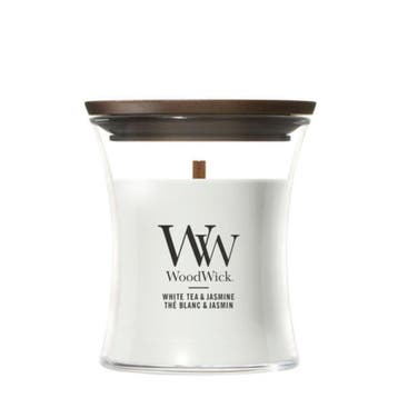 WoodWick White Tea & Jasmine Mini Candle - 85gr, Ophalen of Verzenden, Nieuw, Overige typen