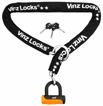 VINZ Tibba Fietsslot ART 2 - 90cm, Verzenden, Nieuw
