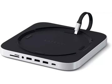 Satechi Aluminum Mac Mini - Standaard & Hub - USB-C 3x USB-A, Computers en Software, Verzenden, Zo goed als nieuw