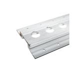 Bindrail Geanodiseerd Aluminium Rond Gat - 6 meter, Verzenden, Nieuw