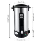 RVS Wax Smelter 8-12L Elektrische Wax Warmer Kaarsen Maken, Verzenden, Nieuw