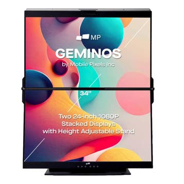 Mobile Pixels Geminos 24 inch dubbele monitor, Computers en Software, Verzenden, Nieuw