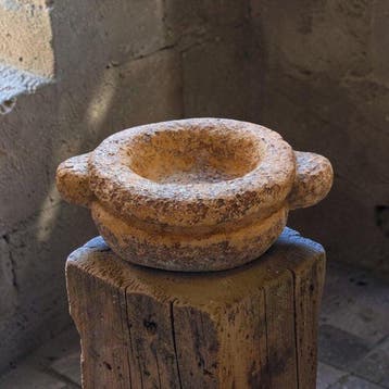 sculptuur, Acquasantiera - 11 cm - Gegoten steen