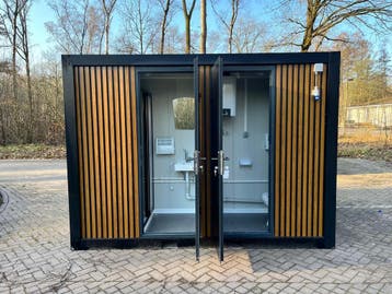 Sanitair unit camping | Maatwerk sanitair unit, Doe-het-zelf en Verbouw, Sanitair, Ophalen of Verzenden, Nieuw, Toilet