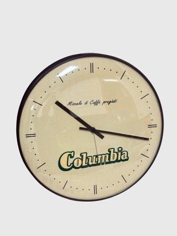 Klok - Columbia Caffè – Large 36 cm Italian Advertising Wall