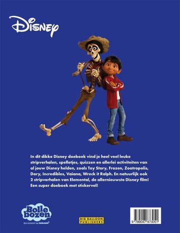 Disney doeboek 9789047873051 en, Boeken, Verzenden, Gelezen, En